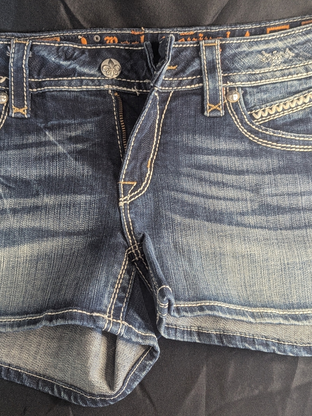 Women’s Rock Revival Denim Shorts
